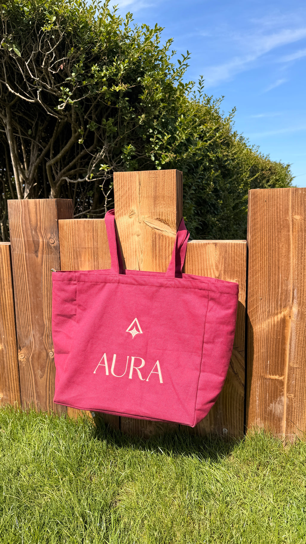 Aura Canvas Tote Bag
