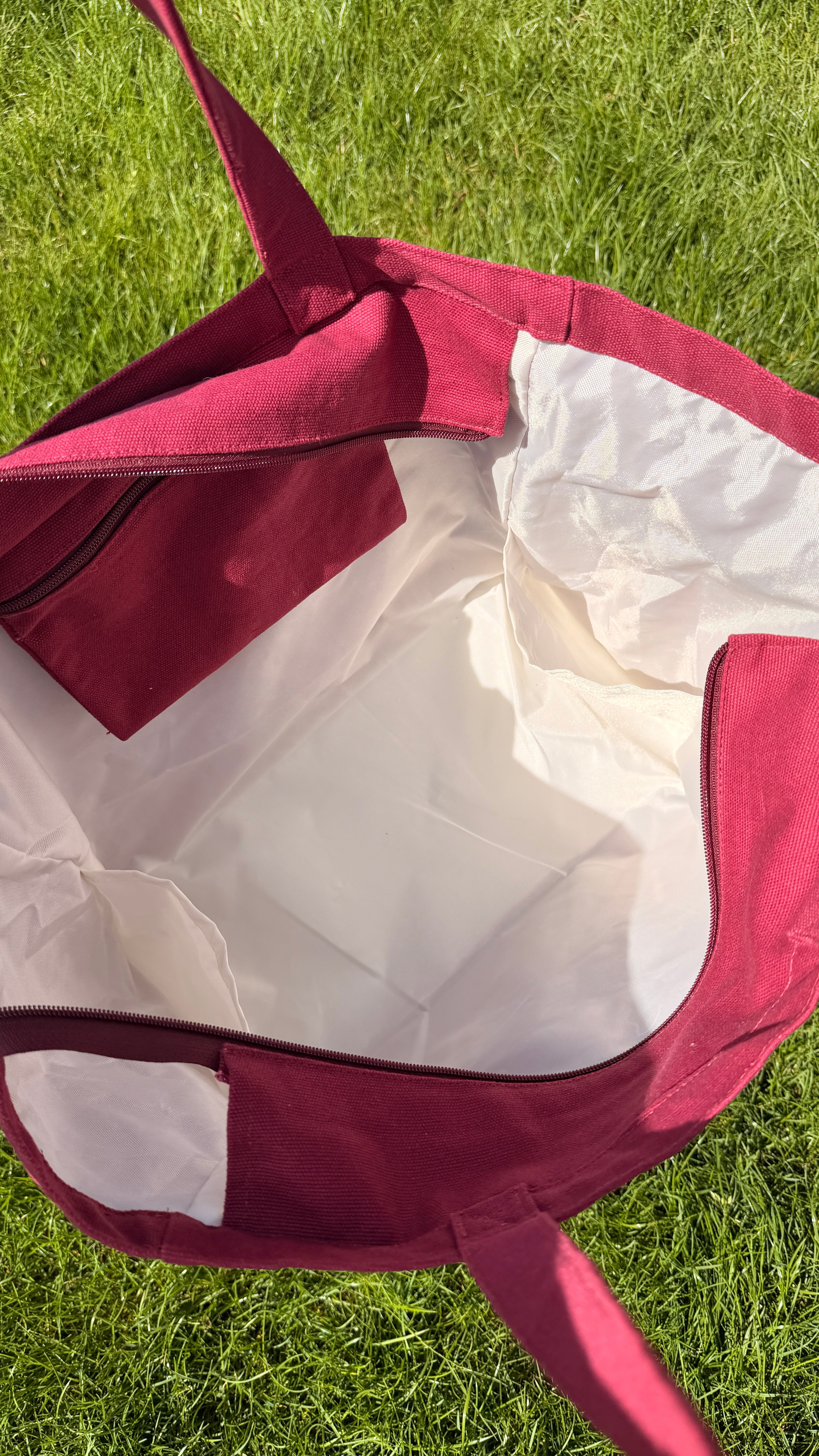 Aura Canvas Tote Bag